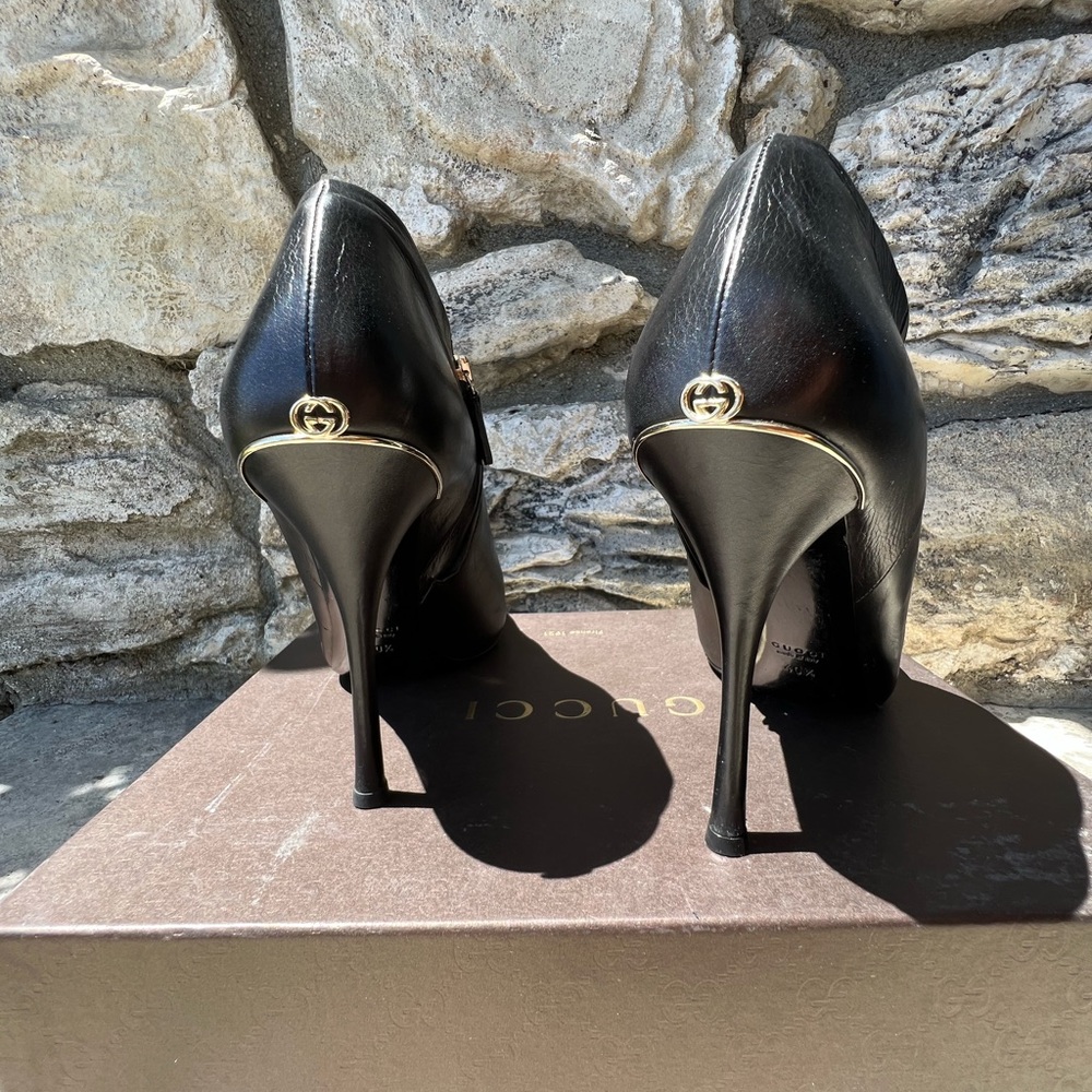 Gucci Darwin Nero Booties Size 40 - Picture 5 of 10